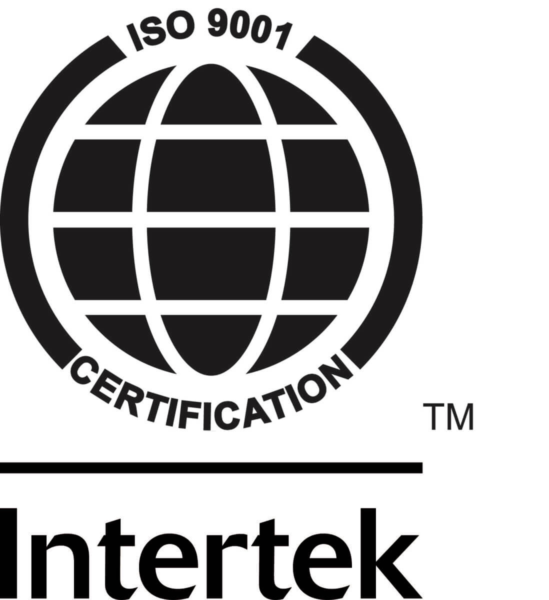 ISO9001 Certification - Intertek