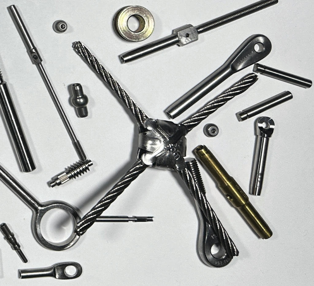 Pièces d'usinage CNC