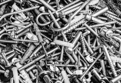 Nuts, Bolts, Screws and Hooks
