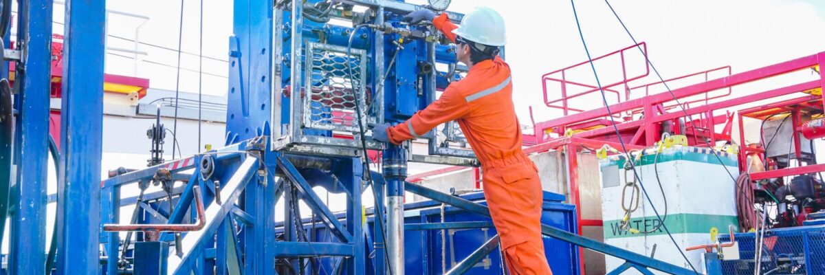 Offshore Oil Rig Worker