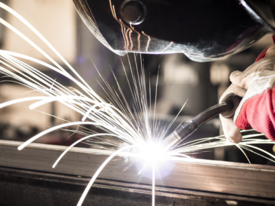 Schweißen von Nickeldraht